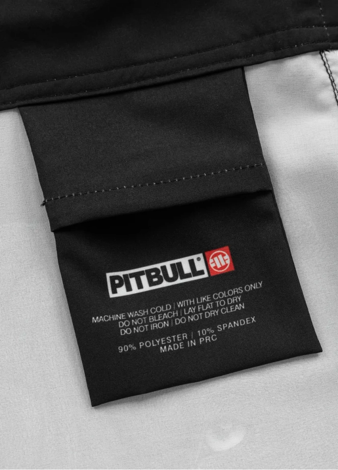 Spodenki męskie treningowe Pitbull Pit Bull Grappling Shorts Born In 1989 czarne