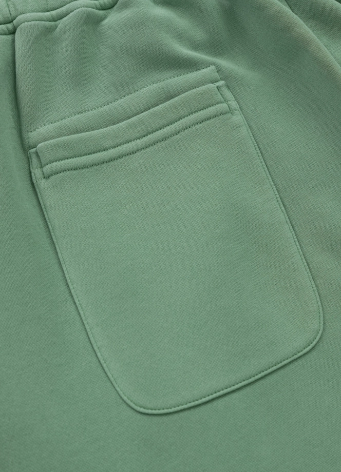 Komplet dresowy męski Pitbull Pit Bull Lancaster 2 ZIP Washed zielony