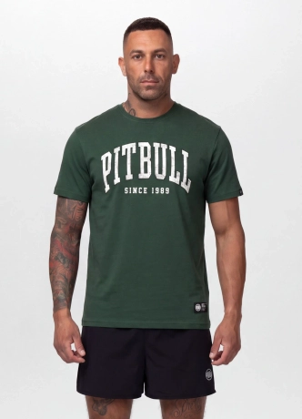 Koszulka męska T-Shirt Pitbull West Coast Norton zielony