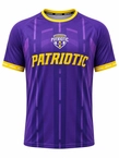 Koszulka męska T-shirt Patriotic La Football fioletowa