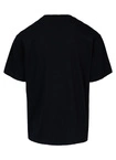 Koszulka męska T-Shirt oversize Pitbull Skull Logo Loose Fit czarna
