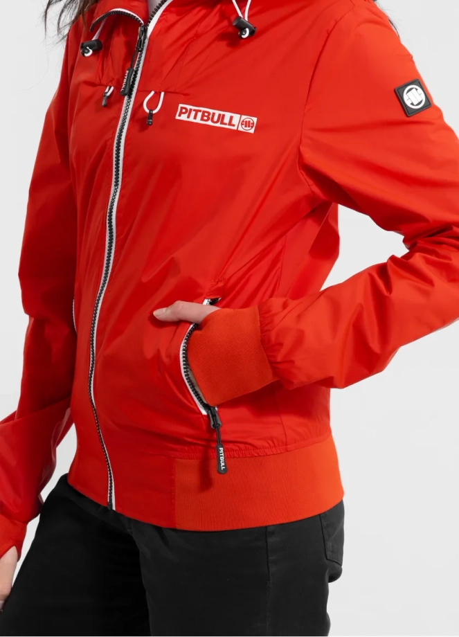 Kurtka wiosenna przejściowa damska Pit Bull AAricia Hilltop czerwona