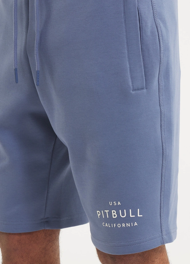 Spodenki szorty dresowe męskie Pitbull Sampson niebieskie