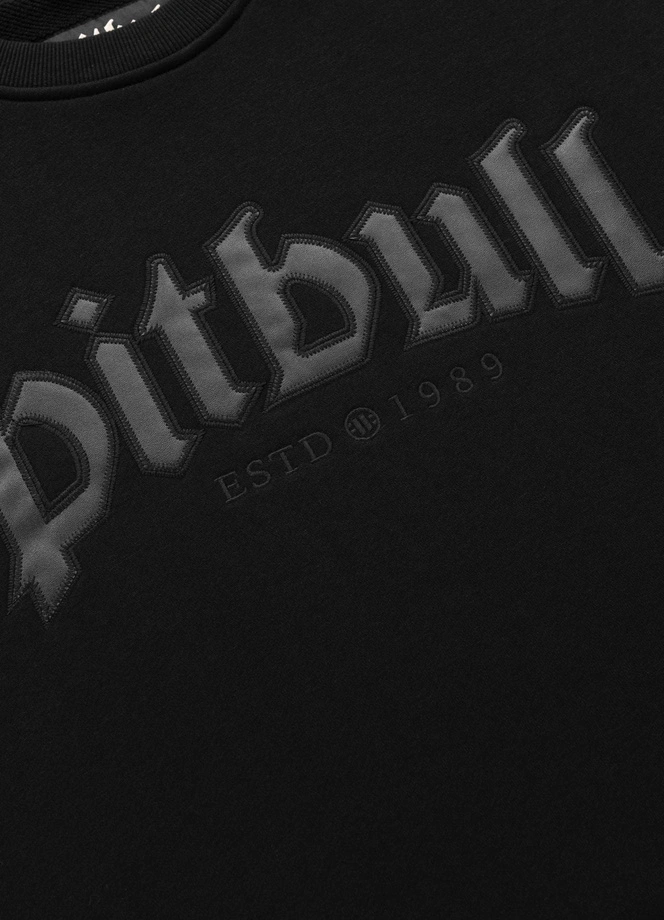 Bluza męska bez kaptura Pit Bull Taylor czarna