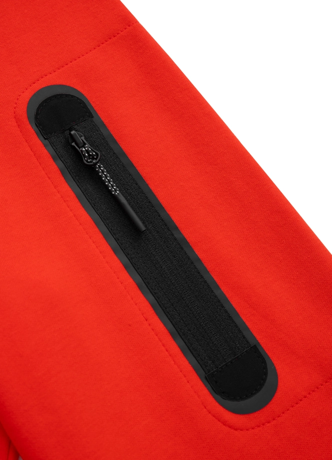 Bluza męska Pitbull Pit Bull Beyer 24 crewneck czerwona