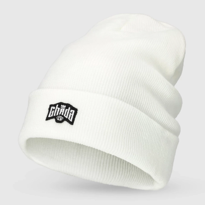 Czapka zimowa Chada Proceder Kastet Logo biała