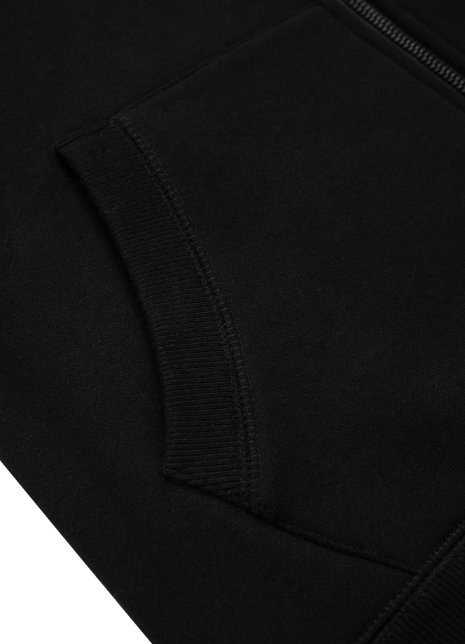Bluza damska z kapturem Pitbull Pit Bull Tyrian ZIP hooded czarna
