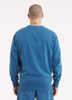 Bluza męska bez kaptura Pitbull Pit Bull Lancaster 2 Washed niebieska