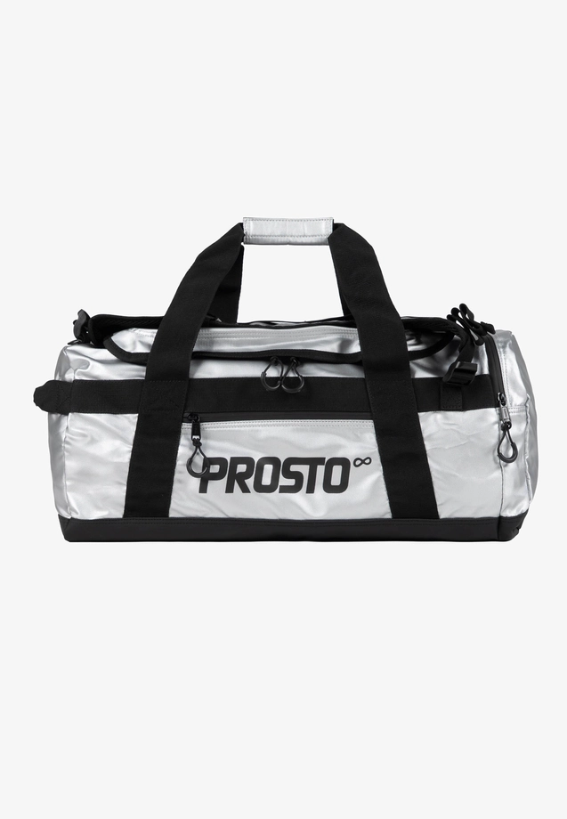 Torba sportowa Prosto Vault Silver srebrna