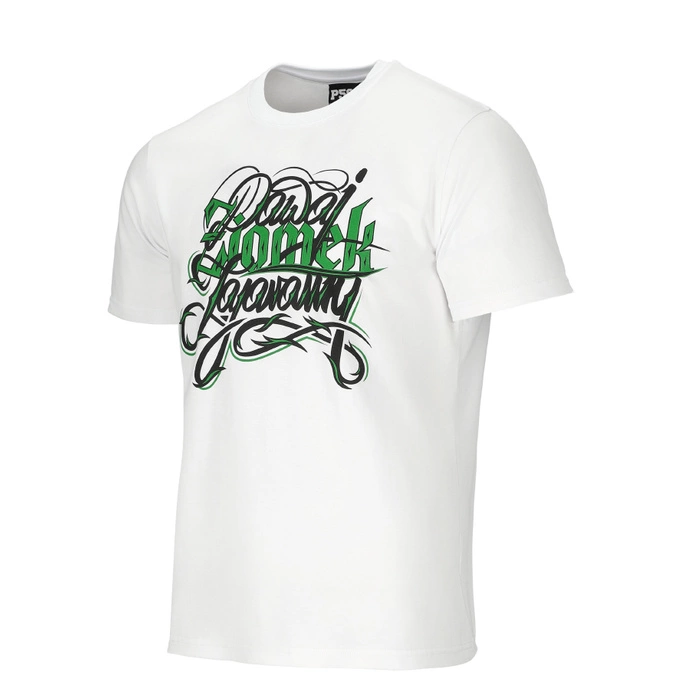Koszulka męska T-shirt Dudek P56 DZZ 2 biały