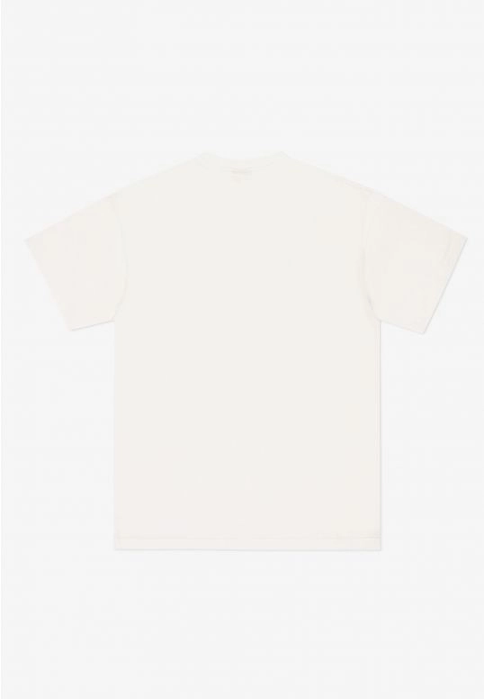 Koszulka męska t-shirt oversize Prosto Hex kremowa