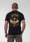 Koszulka męska T-Shirt Pit Bull Santa Muerte 26 czarna
