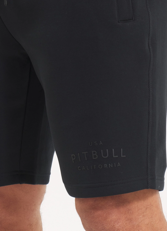 Spodenki szorty dresowe męskie Pitbull Sampson czarne
