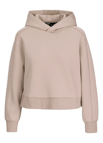 Bluza damska z kapturem Pitbull Discovery beżowa
