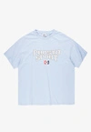 Koszulka męska t-shirt Prosto Sport jasno niebieska