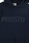 Bluza męska streetwear z kapturem Prosto Big Log granatowa