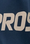 Bluza męska z kapturem streetwear Prosto Big Log granatowa