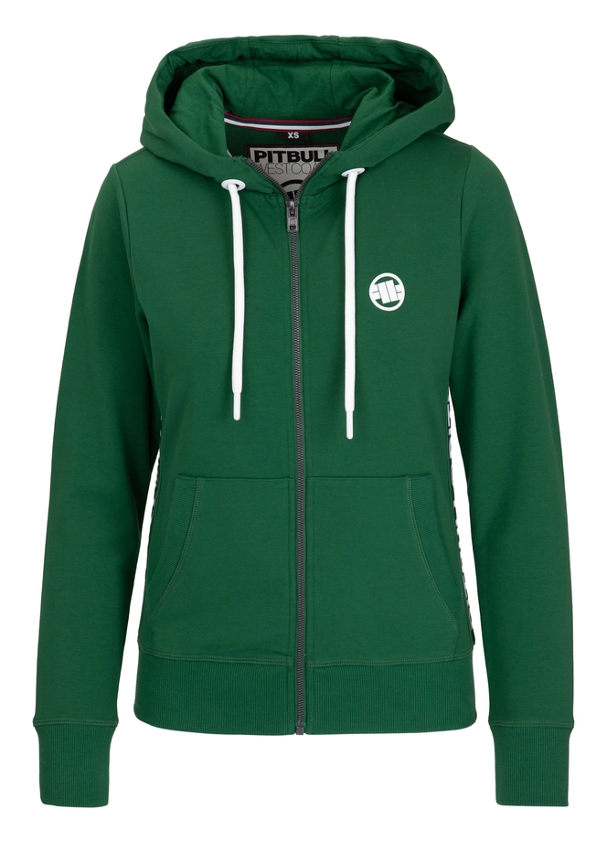 Komplet dresowy damski Pitbull Pit Bull ZIP zielony