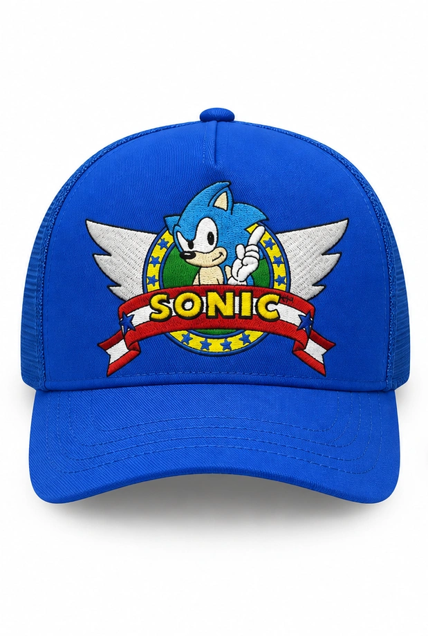 Czapka z daszkiem Capslab Sonic niebieska