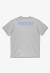 Koszulka męska t-shirt oversize Prosto Big Log Infinity szara