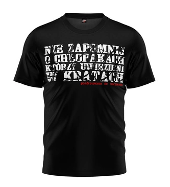 Koszulka męska T-shirt Public Enemy PDW Nie Zapomnij O Chłopakach czarny