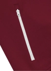 Bluza meska z kapturem Pitbull Pit Bull Hilltop Terry 23 hooded bordowa