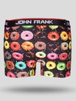 Bokserki męskie John Frank Donuts czarne