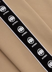 Bluza męska z kapturem Pitbull Pit Bull Tape Nugget beżowa