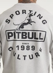 Bluza męska bez kaptura Pitbull Pit Bull Physical Culture szara