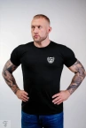 Koszulka męska t-shirt FURIA Nigdy się nie poddawaj czarna