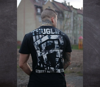 Koszulka męska t-shirt Street Autonomy Thug czarna