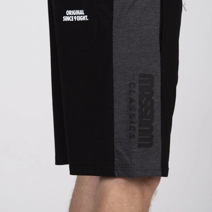 Spodenki Szorty Mass Denim Sweatshorts Triple black