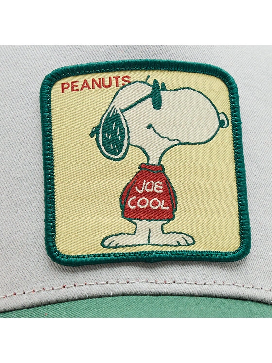 Czapka z daszkiem Capslab PEANUTS biała