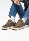 Buty sportowe sneakersy męskie Pit Bull Walker brązowe