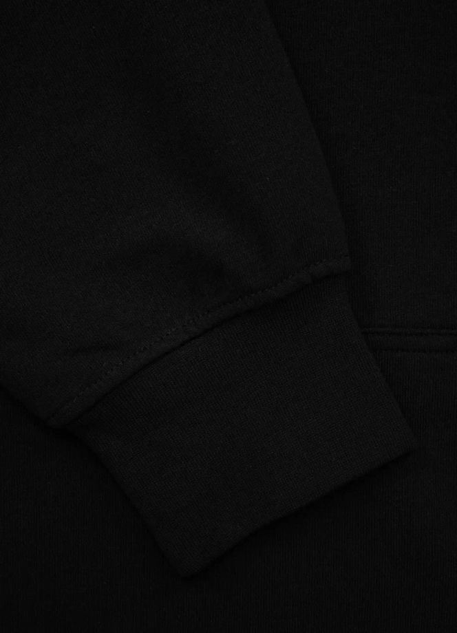 Bluza męska z kapturem Pitbull Jarvis Pit Bull hooded czarna