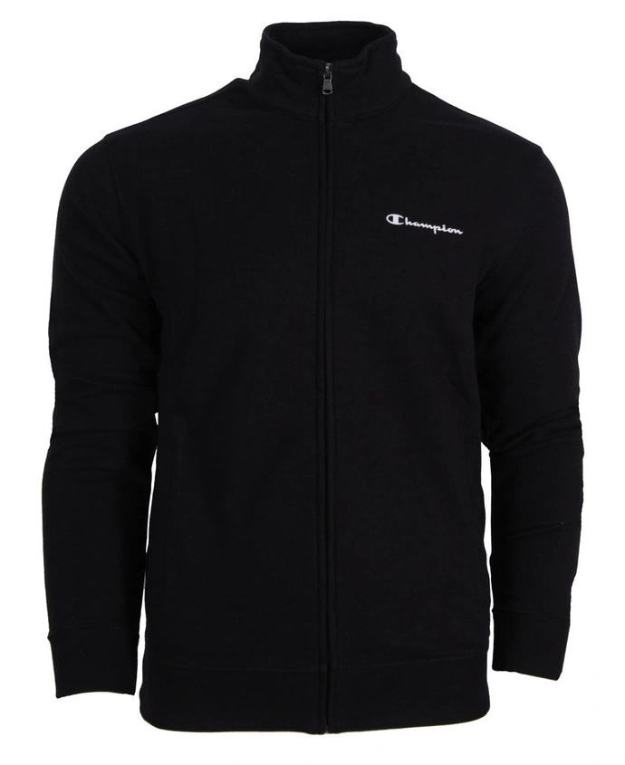 Bluza rozpinana z bawełny Champion Full Zip Classics czarna