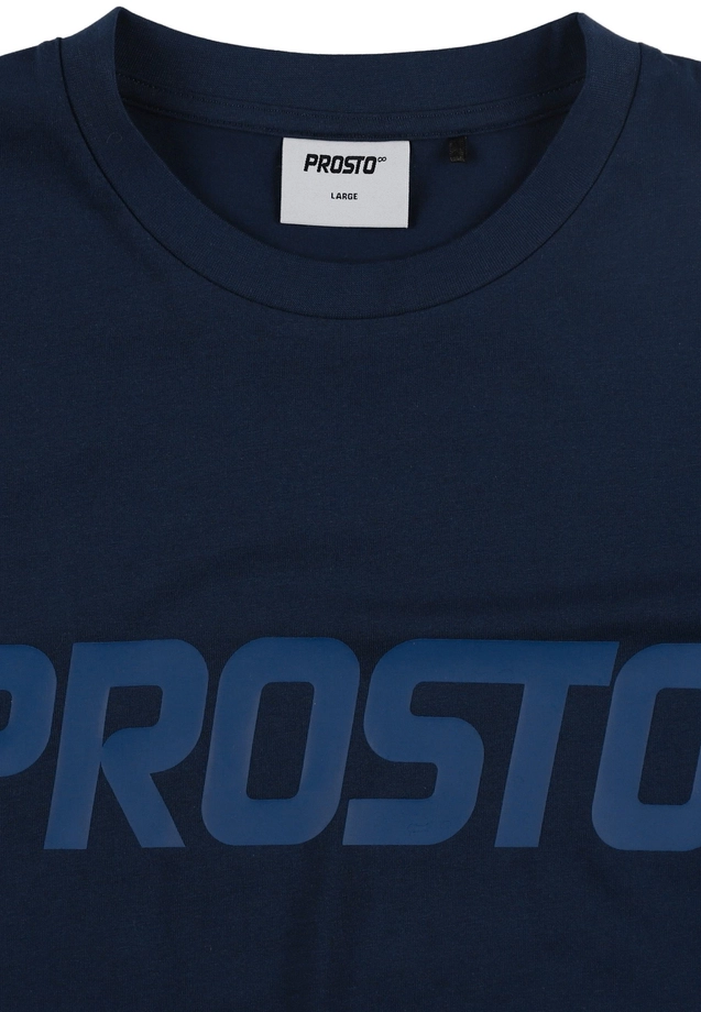 Koszulka męska t-shirt Prosto Biglog granatowa