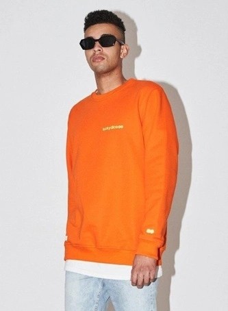 Bluza Lucky Dice Tie Dice Back orange