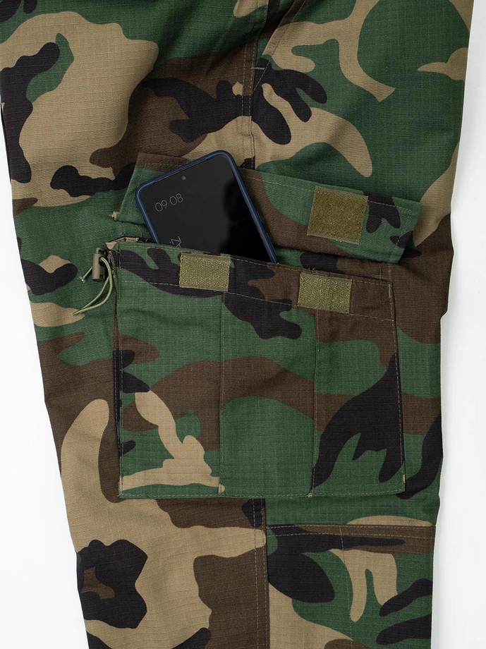 Komplet militarny męski Jigga Wear Military zielony camo