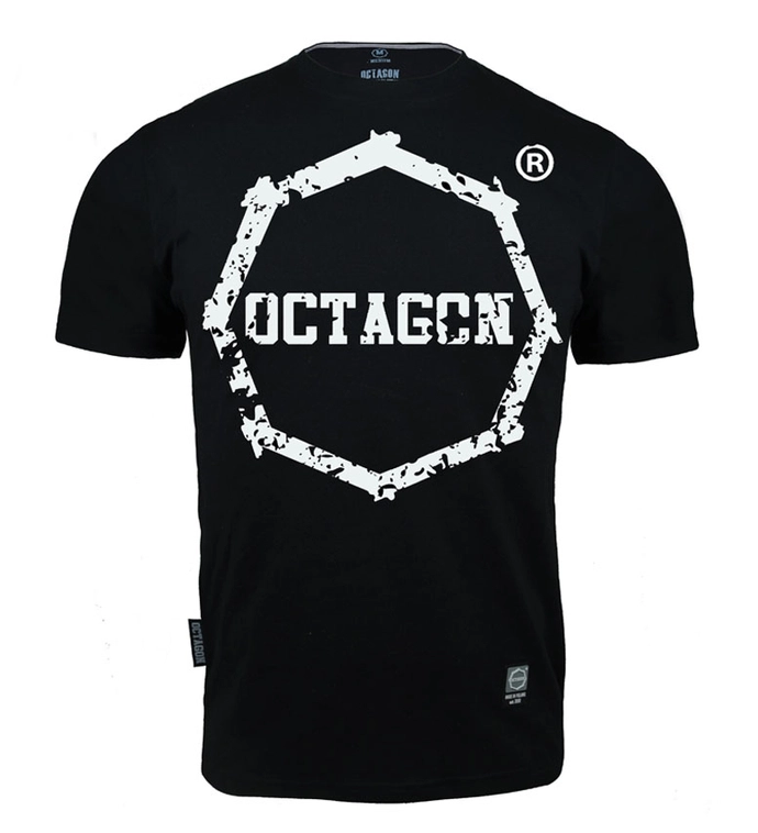Koszulka męska T-shirt Octagon Zęby czarna