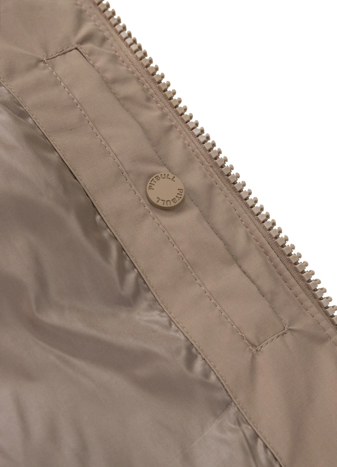 Kurtka zimowa męska Pit Bull Duncan Hooded Jacket beżowa