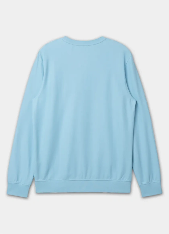 Koszulka Longsleeve męska Pitbull Pique Rockey niebieska
