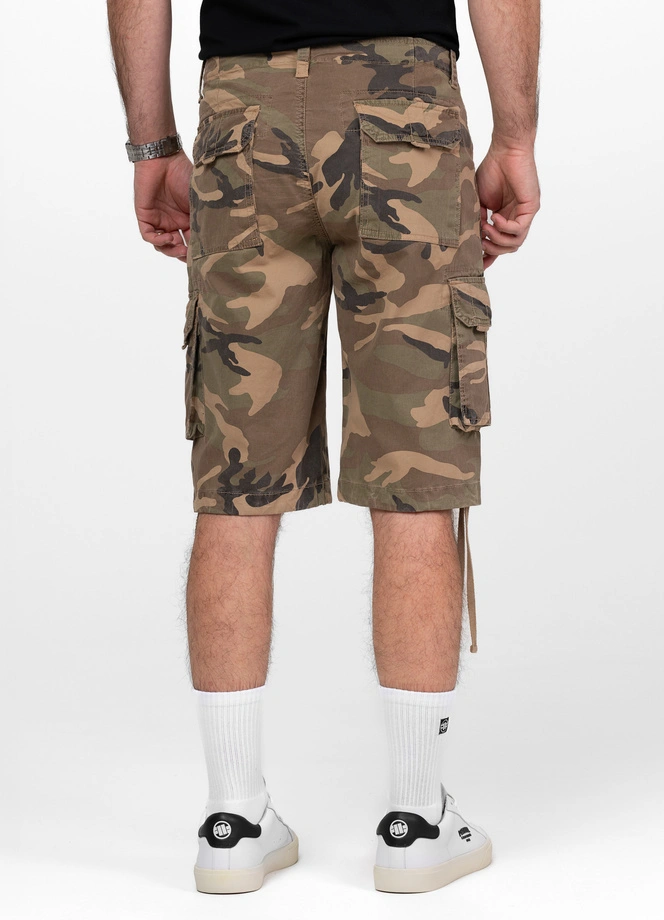 Spodenki szorty bojówki męskie Pitbull Volmer camo