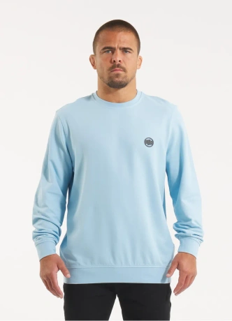 Koszulka Longsleeve męska Pitbull Pique Rockey niebieska