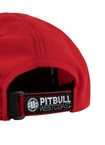 Czapka z daszkiem Snapback Pit Bull Pitbull Seascape czerwona