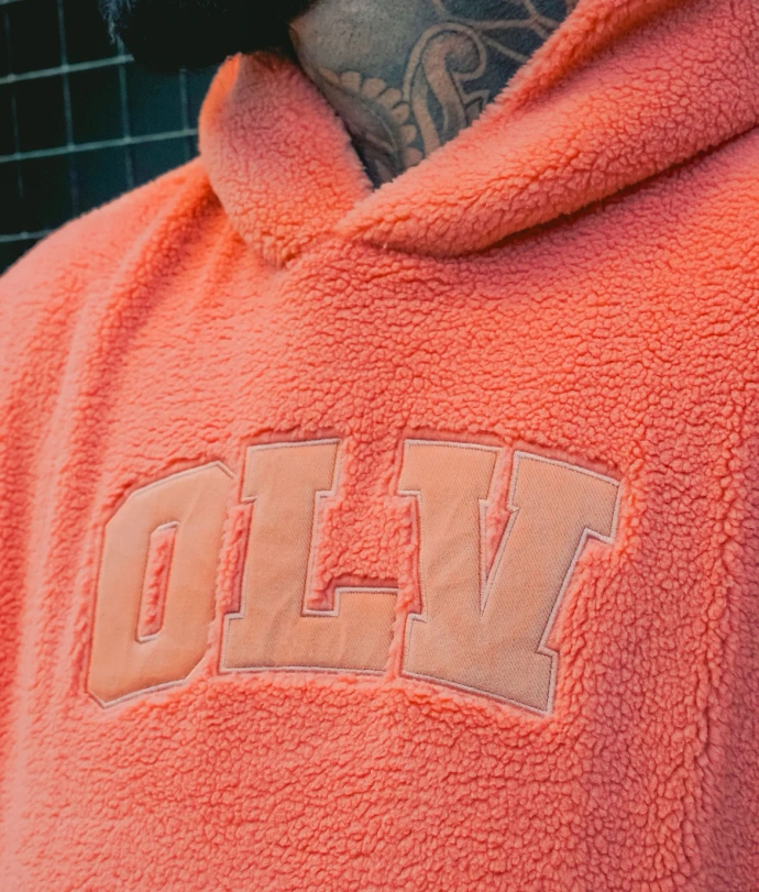 Bluza unisex Olavoga OROFIOU pomarańczowa