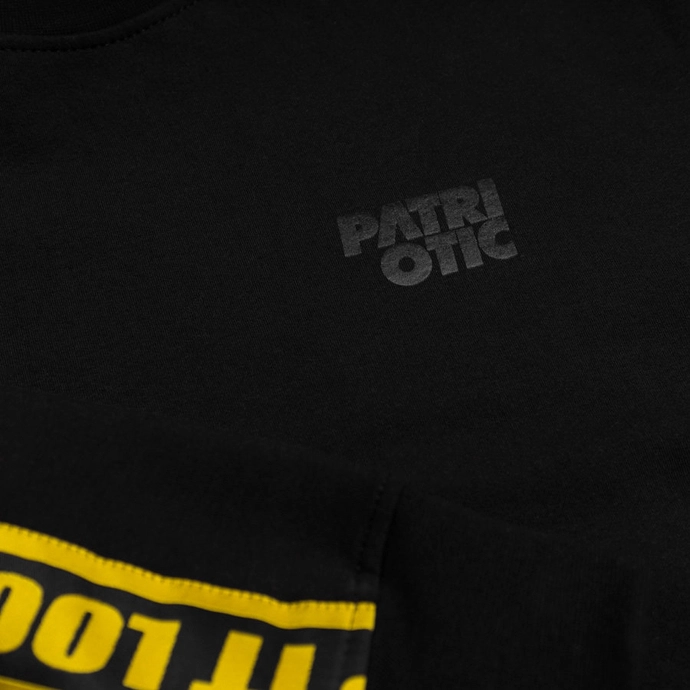 Bluza Patriotic Yellow Tape crewneck black
