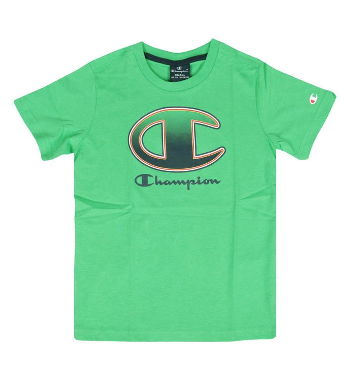 Koszulka t-shirt dziecięcy Champion C green