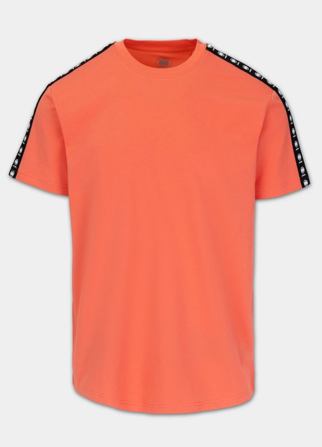Koszulka męska T-Shirt Pit Bull Pitbull Tape Nugget pomarańczowa
