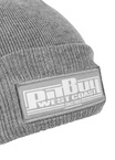 Czapka zimowa z pomponem Pit Bull Classic One Tone Boxing Beanie Bubble szara